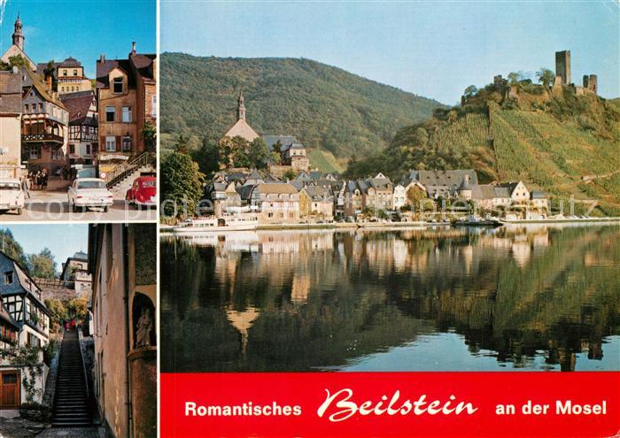 Beilstein Mosel Ortsmotive mit Burg