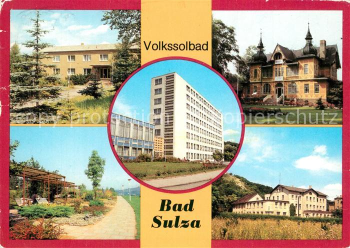 Bad Sulza Volkssolbad Teilansichten
