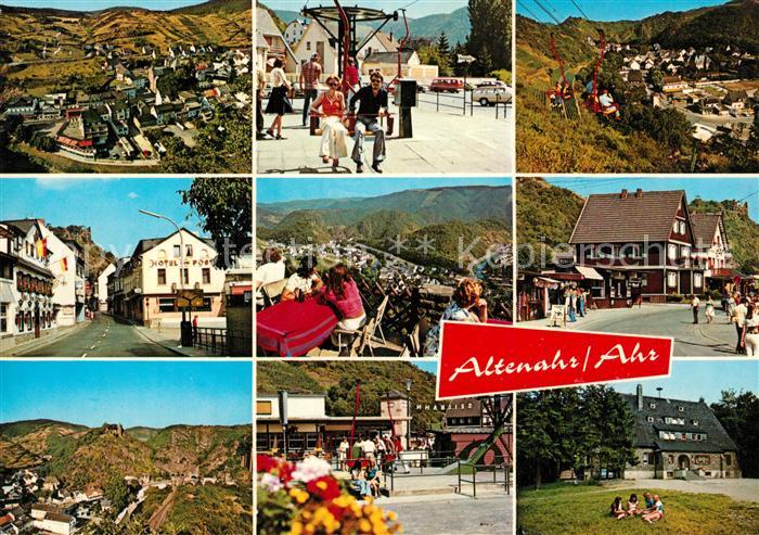 Altenahr Fliegeraufnahme Orts und Teilansichten