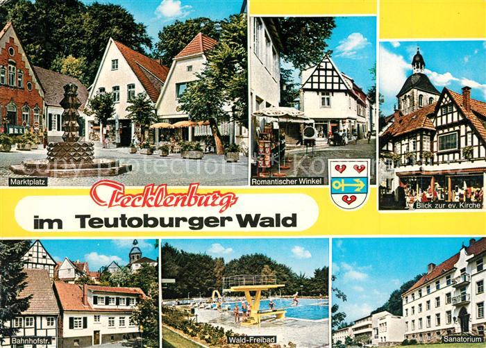 Tecklenburg Marktplatz Romantischer Winkel Ev Kirche Bahnhofstr Waldfreibad Sana
