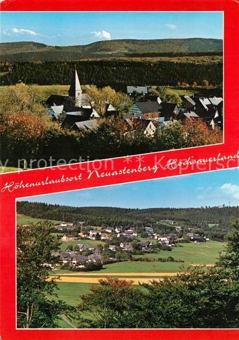 Neuastenberg Ortsblick Panorama