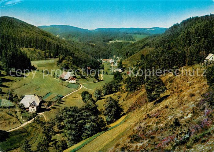 Nussbach Schwarzwald Blick ins Nussbachtal