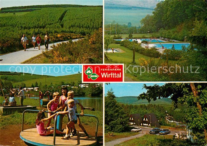Stadtkyll Ferienpark Wirfttal Schwimmbad Spielplatz