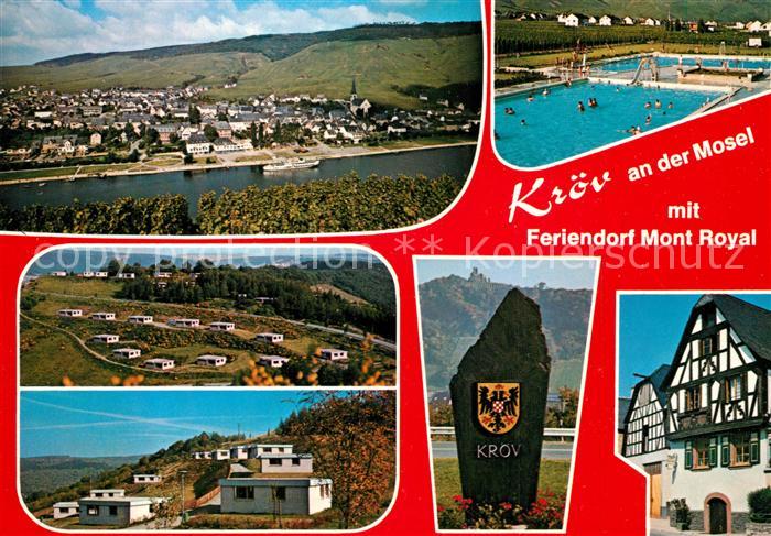 Kroev Mosel Panorama Schwimmbad Bungalows Fachwerk