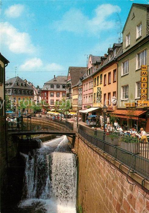 Saarburg Saar Wasserfall am Buttermarkt