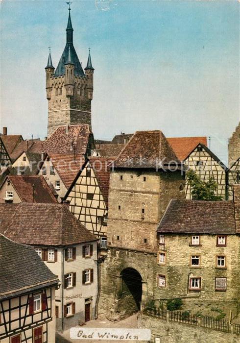 Bad Wimpfen Hohenstaufentor Blauer Turm