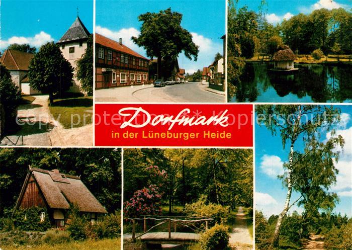 Dorfmark Stadtansichten Teich Entenhaus