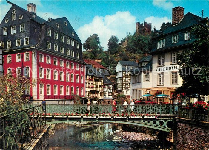 Monschau Rotes Haus Burgruine Haller