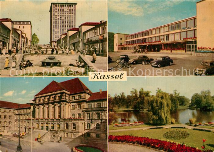 Kassel Treppenstrasse Rathaus Hauptbahnhof Insel Siebenbergen