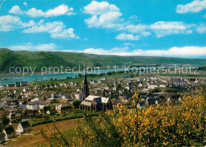 Rheinbrohl Panorama Kirche