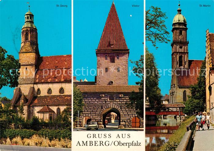 Amberg Oberpfalz Sankt Georg Vilstor Sankt Martin