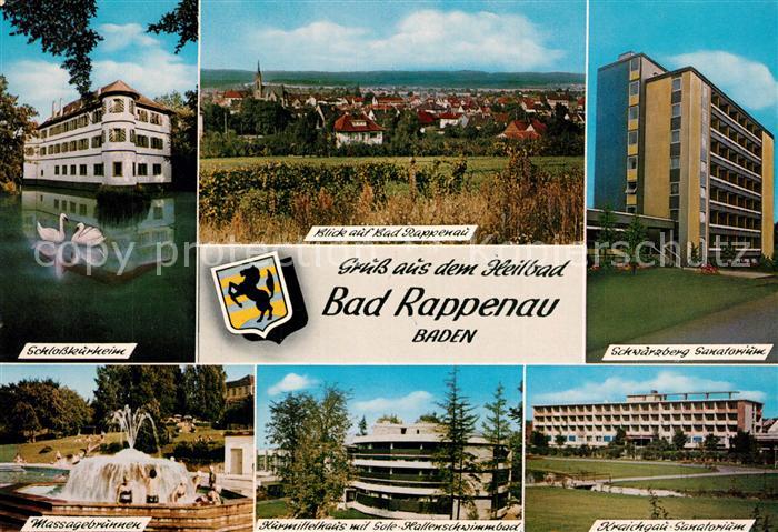 Bad Rappenau Schlosskurklinik Massagebrunnen Schwaerzberg Sanatorium