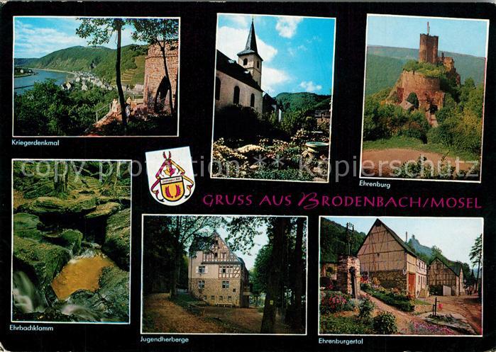 Brodenbach Kriegerdenkmal Ehrenburg Ehrbachklamm Jugendherberge