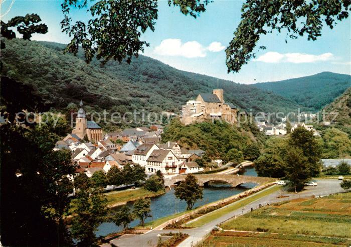 Heimbach Eifel Panorama Burg Kirche