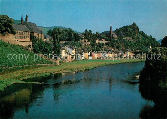 Saarburg Saar Altstadt Pfarrkirche Sankt Laurentius Burganlage