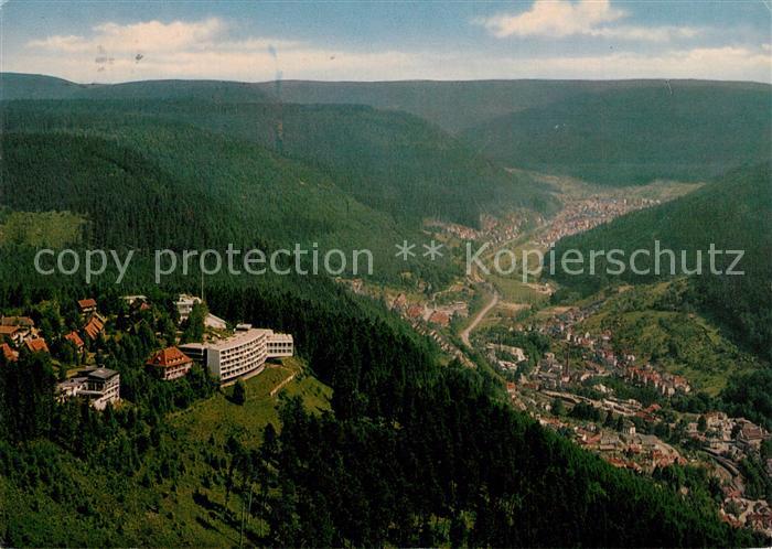 Wildbad Schwarzwald Fliegeraufnahme