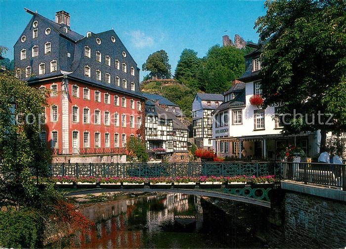 Monschau Rotes Haus Ruine Haller