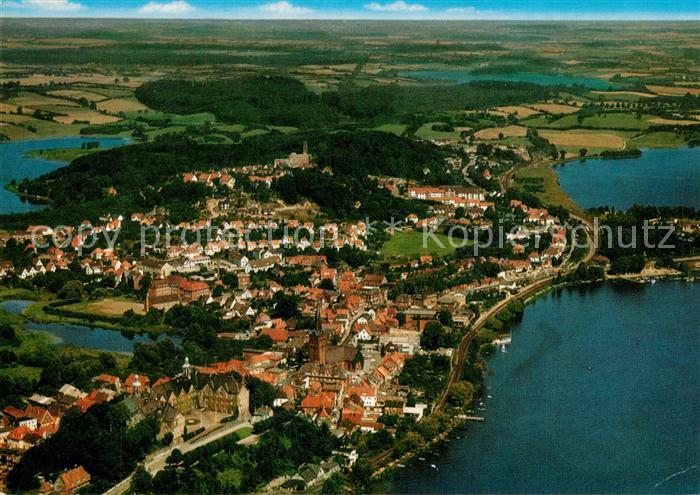 Ploen See Fliegeraufnahme Kirche