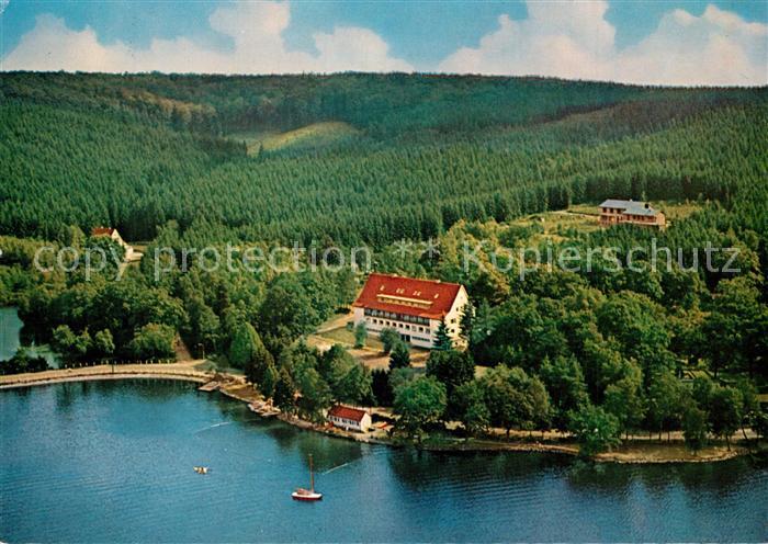 Koerbecke Moehnesee Fliegeraufnahme Jugendherberge