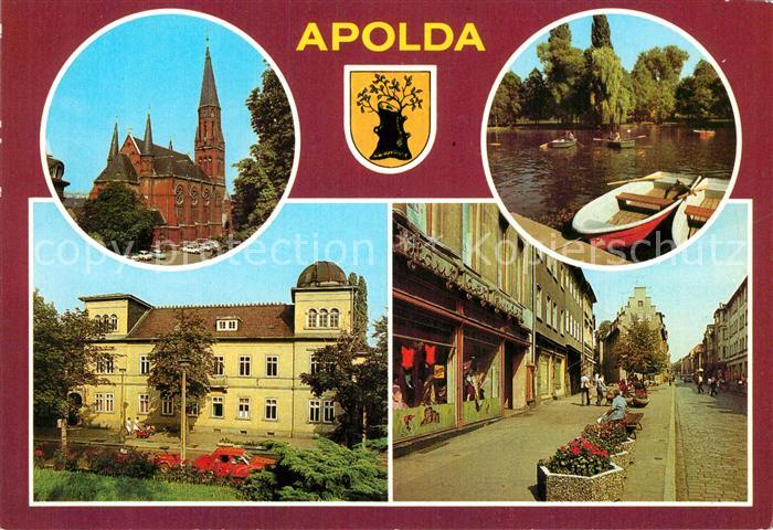 Apolda Kirche Lohteich Glockenturm Bahnhofstrasse