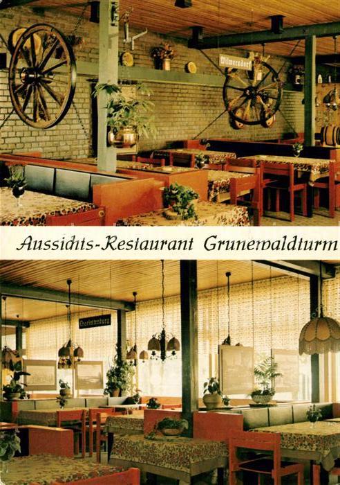 Berlin Aussichtsrestaurant Grunewaldturm