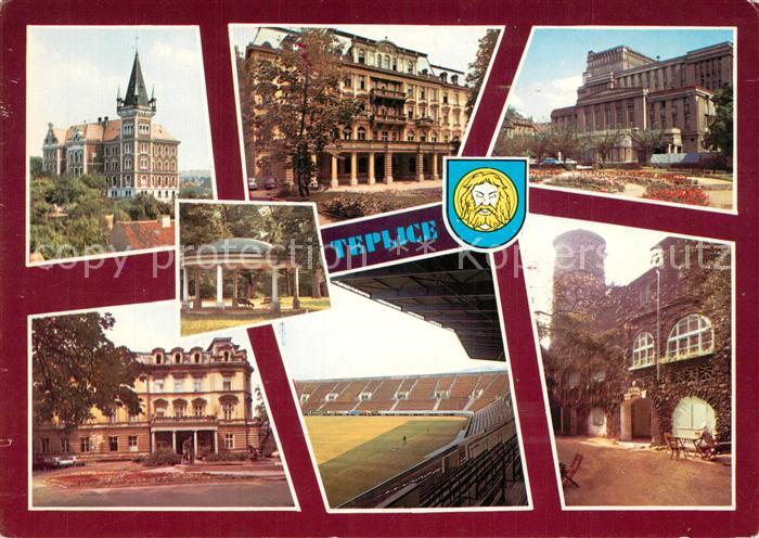 Teplice Stadtansichten