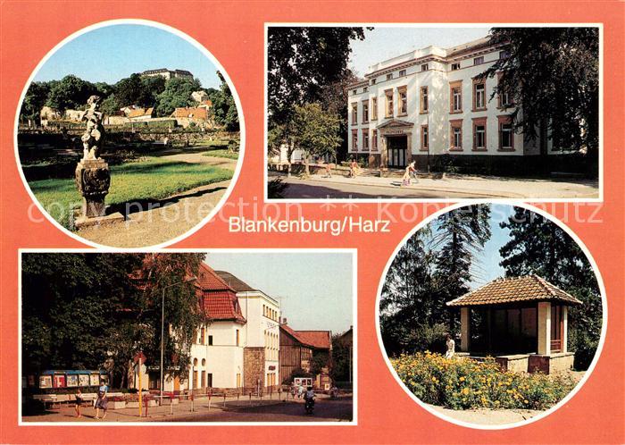 Blankenburg Harz Schloss Teufelsbad Kurhotel Kurpark