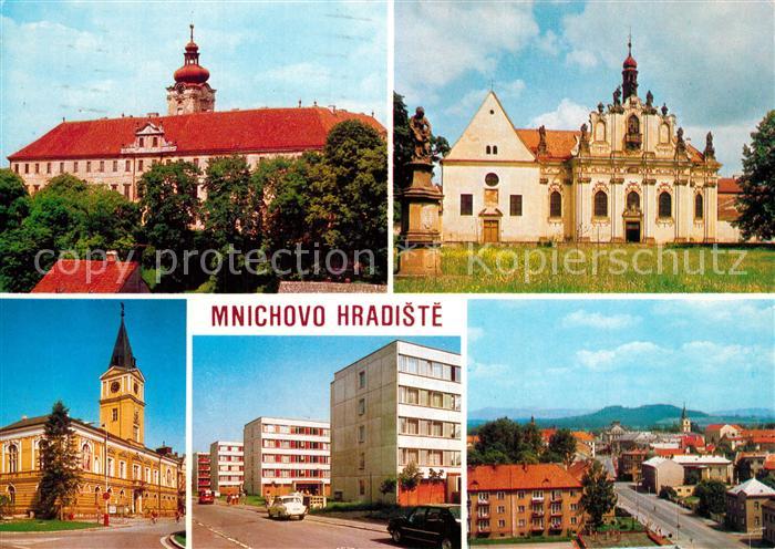 Mnichovo Hradiste Schloss Rathaus Stadtansichten