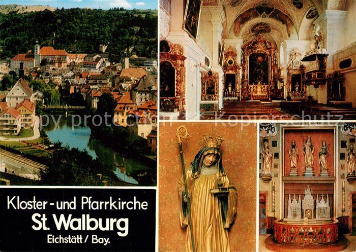 Eichstaett Oberbayern Kloster Pfarrkirche Sankt Walburg