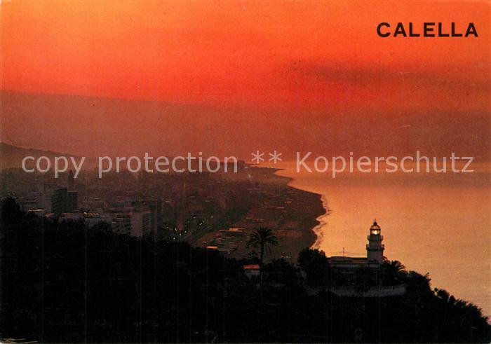 Calella Sonnenuntergang