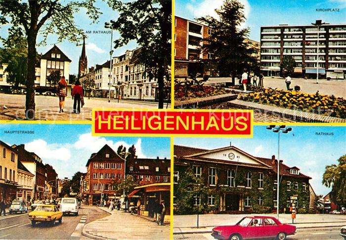 Heiligenhaus Mettmann Hauptstrasse Rathaus Kirchplatz