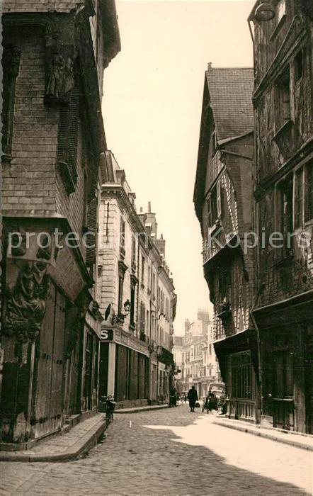 Tours Indre-et-Loire Vieilles Maisons Rue du Change