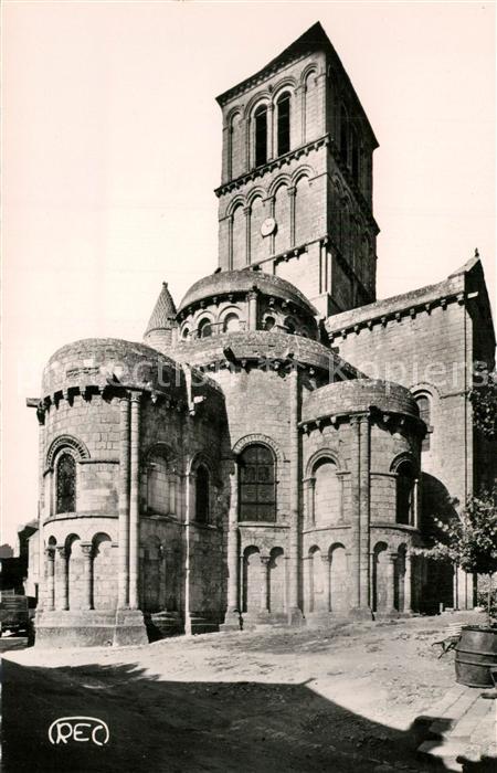 Chauvigny Chevet de Eglise St-Pierre