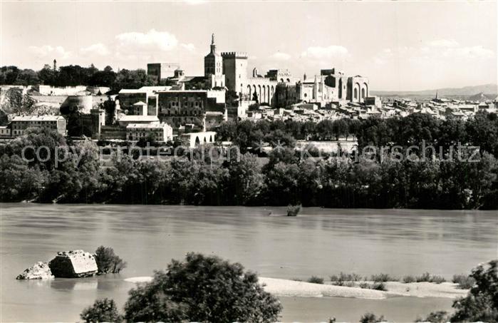 Avignon Vaucluse Pont Saint Benezet Palais des Papes