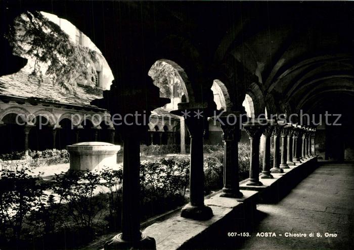 Aosta Chiostro di S. Oroso