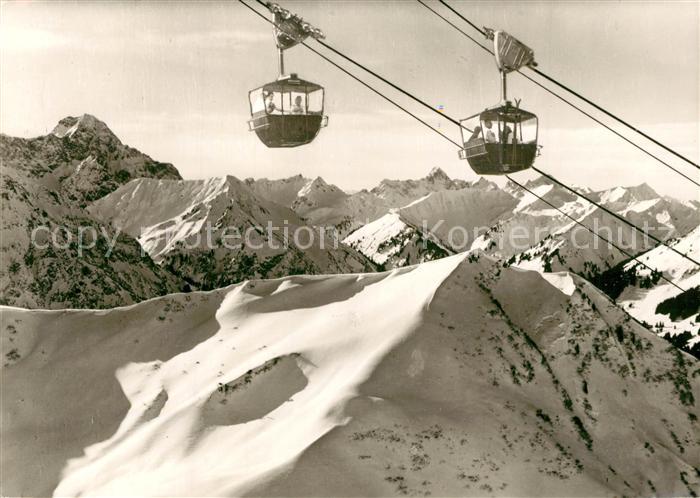 Riezlern Kleinwalsertal Vorarlberg Seilbahn Widderstein