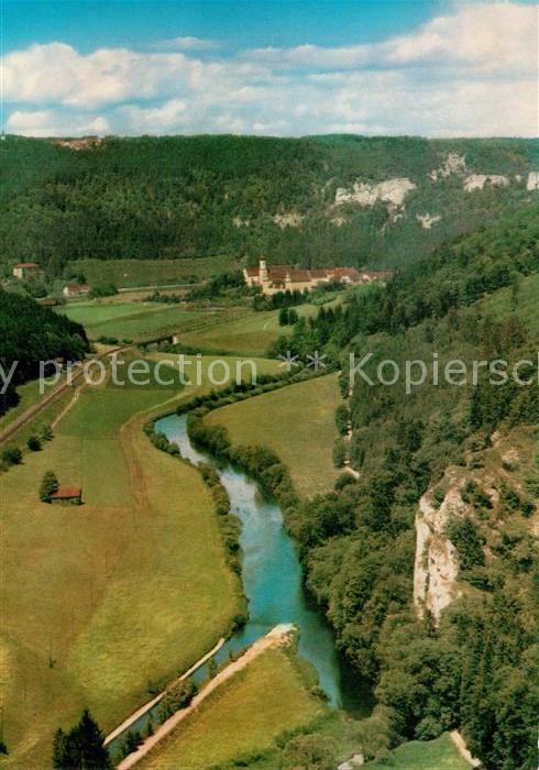 Beuron Donautal Knopfmacherfelsen Kloster Beuron
