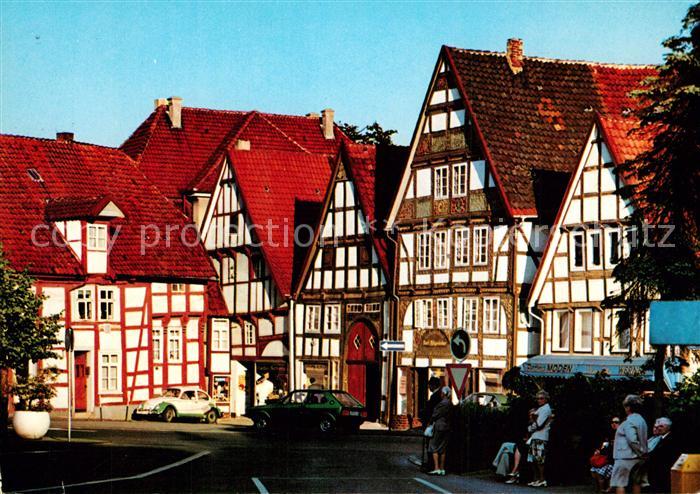 Bad Salzuflen Alte FAchwerkhaeuser Salzhof Hirter der Wieke
