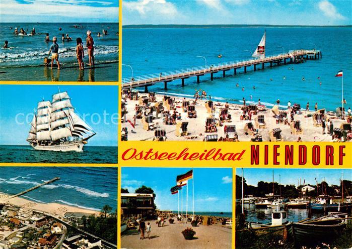 Niendorf Timmendorfer Strand Segelschiff Strand %Fa