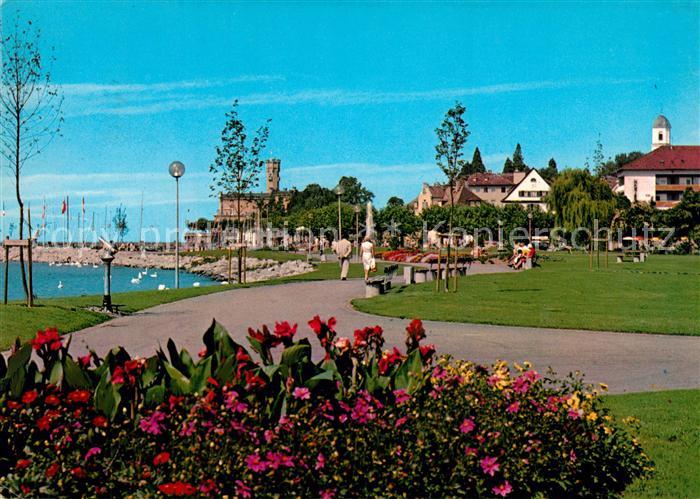 Langenargen Bodensee Seepromenade Schloss Montfort