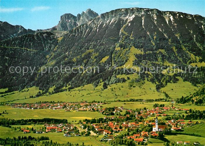 Pfronten Ostallgaeu Bayern Aggenstein Breitenberg Fliegeraufnahme