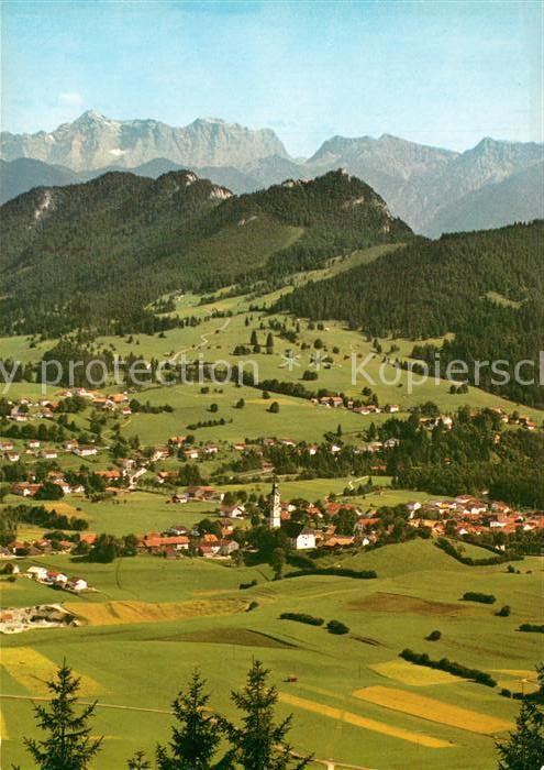 Pfronten Ostallgaeu Bayern Zugspitze Falkenstein Mieminger Gruppe