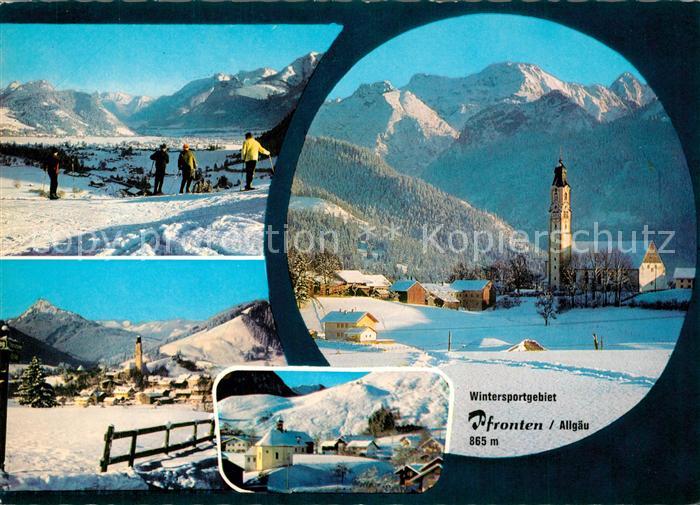 Pfronten Ostallgaeu Bayern Kirche