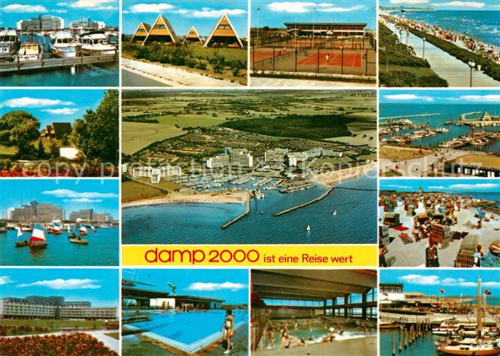 Damp Fliegeraufnahme Hafen Strand