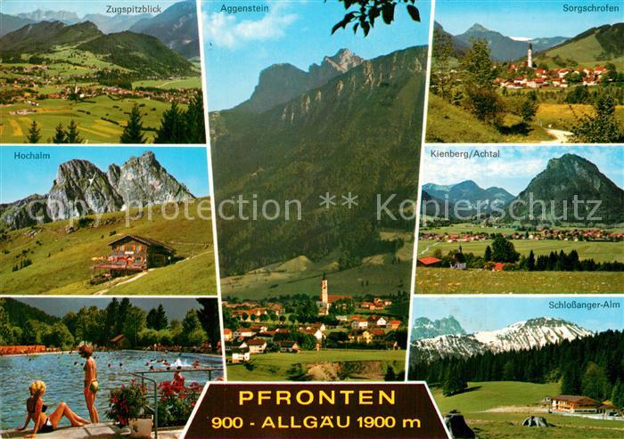 Pfronten Ostallgaeu Bayern Kienberg Sorgschrofen Hochalm