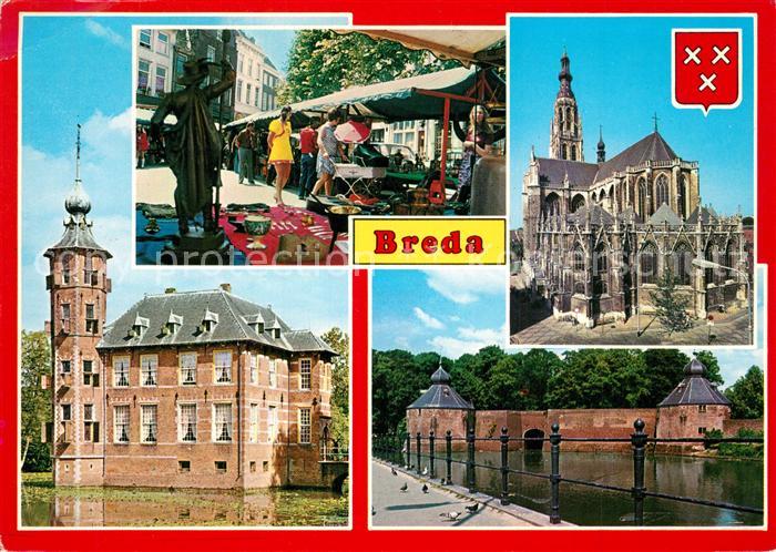 Breda Noord-Brabant Markt Muenster