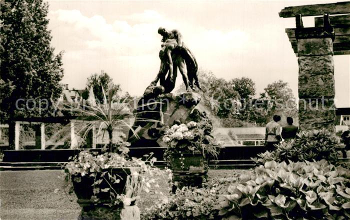 Coburg Rosengarten Brunnen Skulpturen