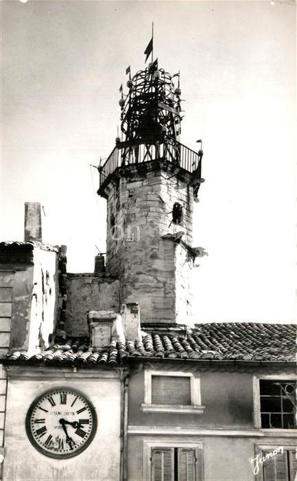Carpentras Le Beffroi Cage de la Cloche