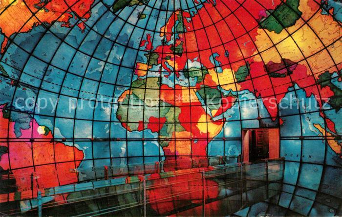 Boston Massachusetts Mapparium Eastern Hemisphere Christian Science Publishing S