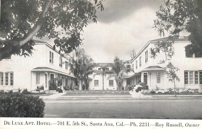 Santa Ana California De Lux Apt. Hotel